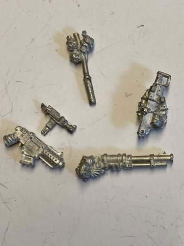 Necromunda metal spare weapons
