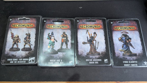 Necromunda various personae - necromunda,